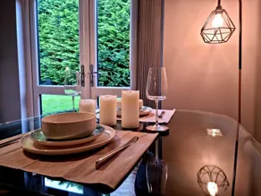 Park View Garden apartment - Restaurang
