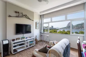 Charmoso Apartamento na Praia de Botafogo - Coin séjour