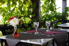 Logis des Crêtes de Pignols - Restaurante
