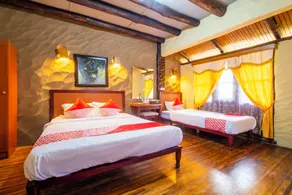 Cottage Syariah GS Rumah Kayu Bandung - Chambre