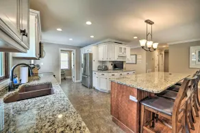 Lakefront 'Rest-Ashored' Home w/ Private Dock! - Interior