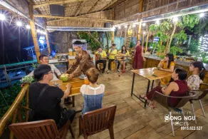 Song Ngư Riverside Homestay - Restaurant