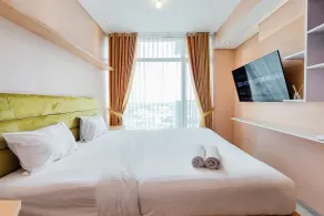 Homey And Modern Studio At Tree Park City Cikokol Apartment - Zimmer