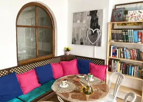 Hostal Azahara - Coin salon dans le hall