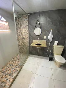 Novo Hotel Maracaípe - Badrum