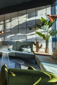 ibis budget Rouen Centre Rive Gauche - Sitteområde i lobbyen