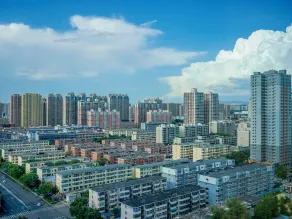 JW Marriott Hotel Taiyuan - Ausblick vom Zimmer