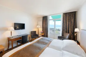 Hôtel de la Paix Lausanne - Vue de la chambre