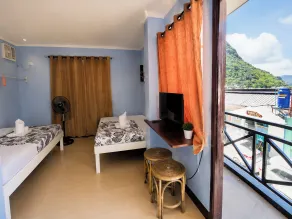 Joaquinn's Bed and Breakfast El Nido City near Beach - Chambre