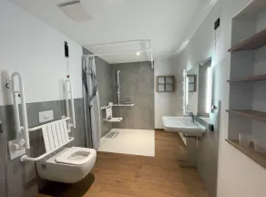 Double room, shower and bath, toilet, wheelchair accessible - Bagno