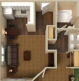Extended Stay America Suites - Columbus - Polaris - Chambre