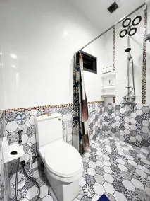 Private Pool Party Villa games Karaoke, - Badezimmer