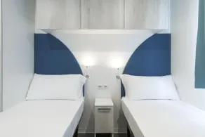 Casa móvil con 2 dormitorios para 5 personas - Habitación