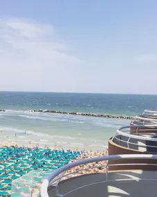 Hotel Flamingo - Ausblick vom Zimmer