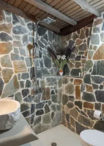 Traditional Villas Askyfou - Bathroom