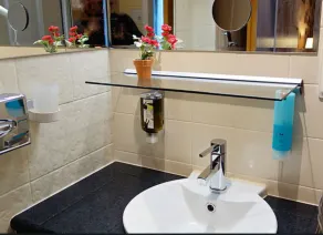 Hotel Bebra's Hessischer Hof - Baño