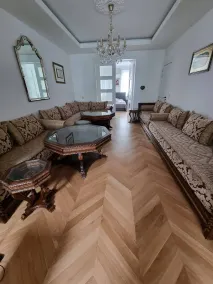 Appartement Spacieux 3 chambres Grand Jardin Centre Vilvoorde Bruxelles BrusselsAirport Expo NATO Anvers Wifi Free Parking - Living room