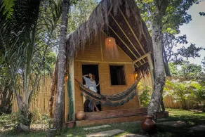 Pousada Bellatrix Ecolodge - Reserva de Sapiranga - Praia do Forte - Bahia - Vistas desde la habitación
