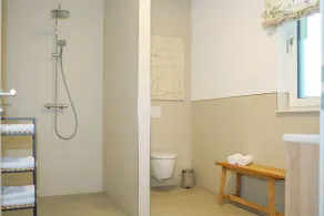 Appartements "Zum Leuchtturm" Hafen Rankwitz Insel Usedom - Badezimmer