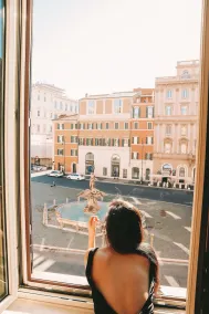 Hotel Barocco - View from room