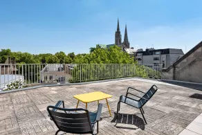 Hôtel Chatelet Chartres - Vue de la chambre