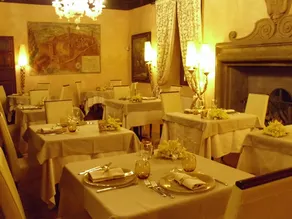 Hotel Castello Di Vigoleno - Restaurante