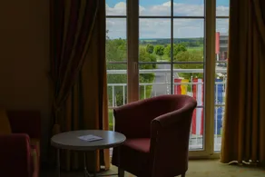 Thermenhotel Vier Jahreszeiten - Ausblick vom Zimmer