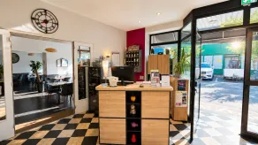 Logis Hôtel Au Croissant - Resepsjon