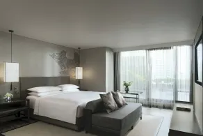 Bangkok Marriott Marquis Queens Park - Vue de la chambre