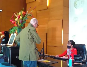 The Waterfront Hotel Kuching - Réception
