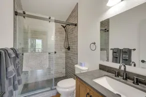 Pet-friendly Fairplay Cabin: Panoramic Mtn Views! - Salle de bain