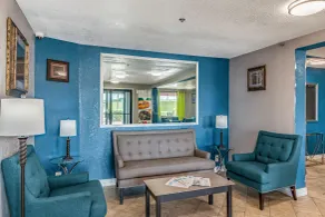 Quality Inn I-10 East near Frost Bank Center - Lobby sitting area