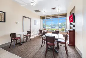 Red Roof Inn Columbus - Grove City - Coin salon dans le hall