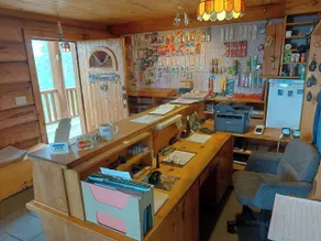 Escott Bay Resort - Check-in-/Check-out-Schalter