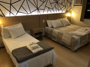 Hotel & Restaurante Paraíso Ponte Nova - Ponte Nova - MG - Zimmer