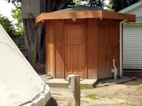Wacky Stays - unique farm-stay glamping rentals, FREE animal feeding tours - Salle de bain