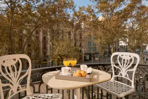 Hotel Continental Barcelona - Vue de la chambre