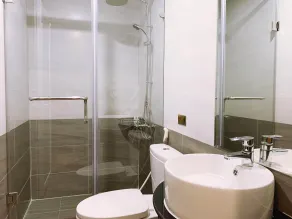 Hoang Minh Chau Ba Trieu Hotel - Bathroom