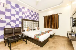 FabHotel De Sivalika - 500m from Belur Math - Vista do quarto