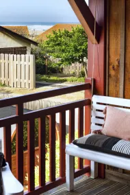 Hotel de La Plage - Ausblick vom Zimmer