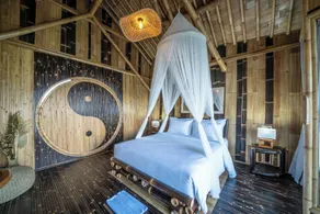 The Dewi Eco Bamboo Villa - Værelse