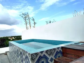 Private Roof w Plunge Pool, Brand New 2 Br Penthouse for 6 sleeps - Pool