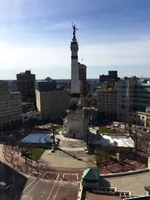 Sheraton Indianapolis City Centre Hotel - Vue de la chambre