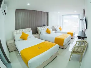Solev Hotel - Vue de la chambre