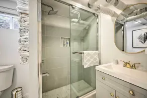 Elmont Studio Near UBS Arena, 19 Mi to Nyc! - Bathroom