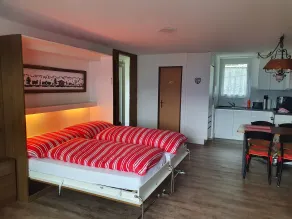 Studio for 2-4 guests with balcony and panorama view - Quarto
