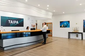 Taipa Beach Resort - Rezeption