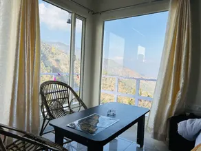 IN APPLE ESTATE KANATAL - Himalayan View Resort with Courteous Staff - View from room