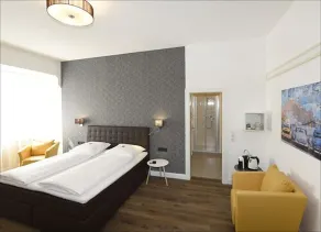 City Hotel ApartM3 am Park - Chambre