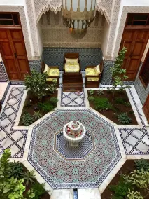 Riad Sidrat Fes - Vue de la chambre